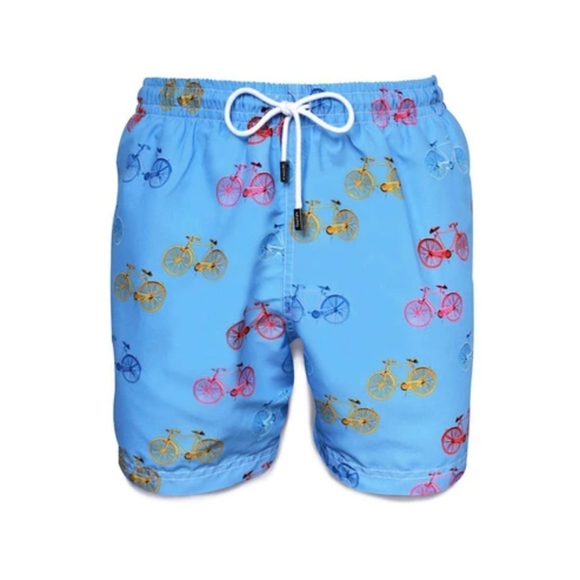 98 Coast Av Bike Print Trunks XXL - Picture 2 of 4